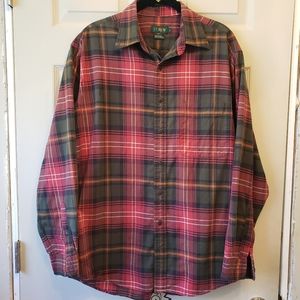 😍J.Crew Flannel Long Sleeved Shirt 😍